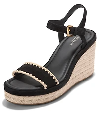Cole Haan Women's Cloudfeel Asbury Espadrille Wedge Sandals