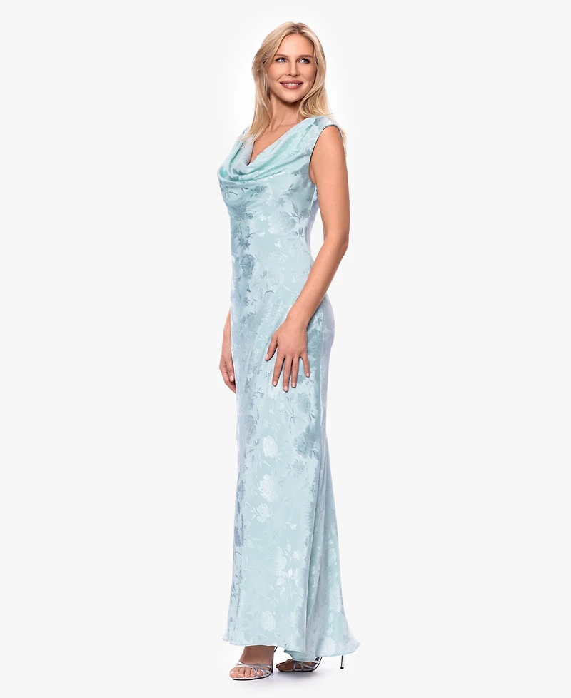 Betsy & Adam Women's Floral Maxi Dress