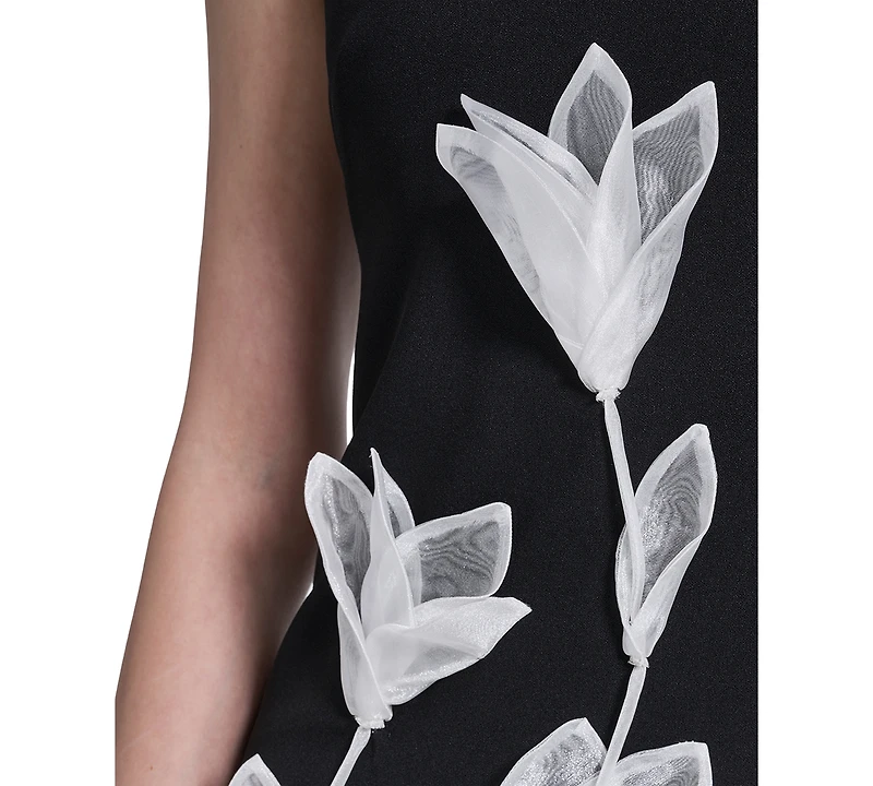 Vince Camuto Women's Square Neck Shift Dress