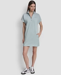 Dkny Sport Women's Regular-Fit Half Zip Sneaker Dress