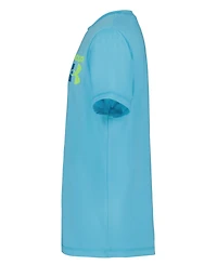 Under Armour Boy's 8-20 Printed Crewneck Swim Rashguard