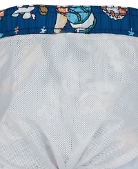 Under Armour Boys' 4-7 Ice-Cream Printed Swim T-Shirt and Shorts, 2-Piece Set