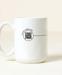 Uncommon Goods History Every Day Interactive Qr Mug, 15 Oz