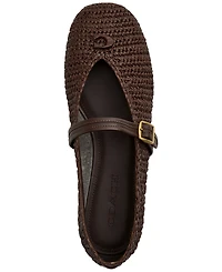 Coach Women's Sculpted C Soft Mary Jane Flats
