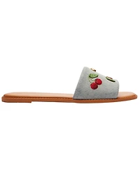 Coach Women's Holly Cherries Slip-On Sandals