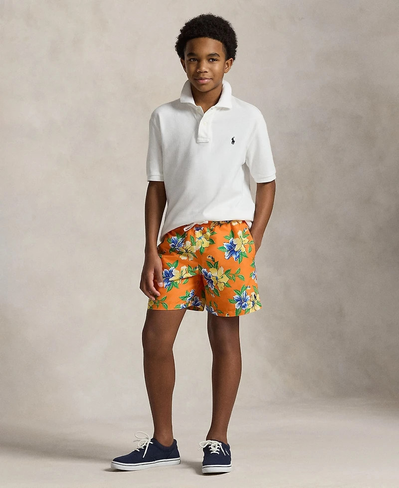 Polo Ralph Lauren Boys' 8-20 Traveler Swim Trunks