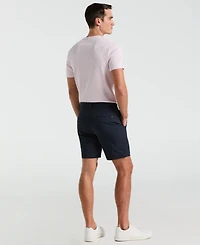 Perry Ellis Men's Solid Stretch 8" Tech Shorts