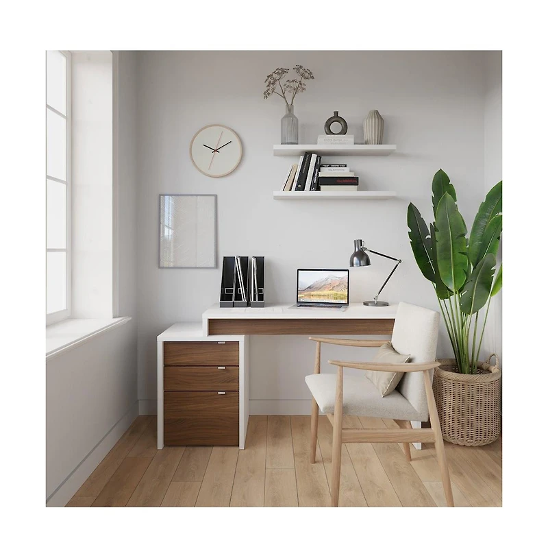 Nexera Reversible Desk Panel For Home Office.