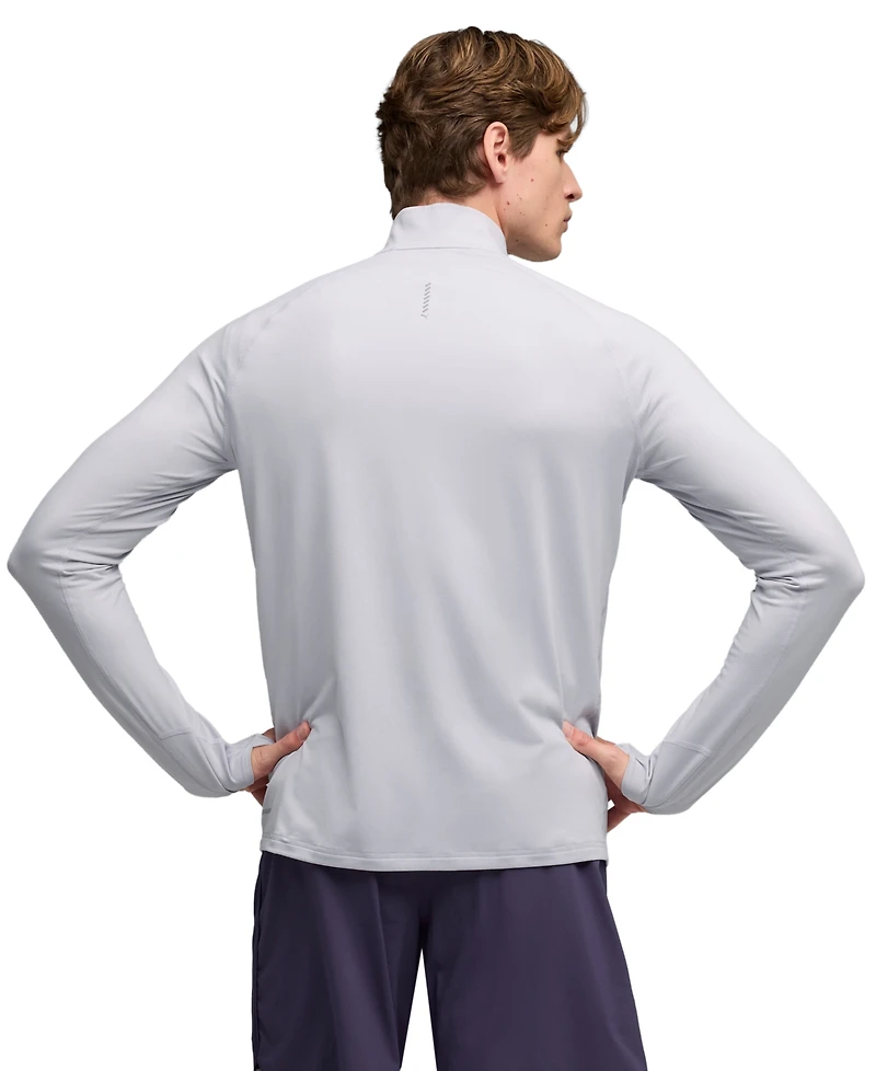 Puma Men's M Run Velocity Quarter-Zip T-Shirt