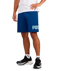 Puma Men's Essential Big Logo Fleece Shorts