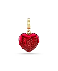 Swarovski Gold-Tone Plated Heart Idyllia Charms