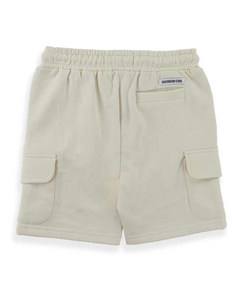 Sovereign Code Boys' 2T-7 Graphic Print T-Shirt and Shorts, 2-Piece Set