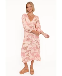 Petal and Pup Women's Kolby Long Sleeve Midi Dress