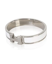 Hermes Clic H In Blanc Bracelet