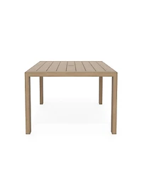 Mansfield 78" Aluminum Outdoor Dining Table, Created for Macy's