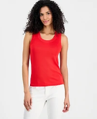 Anne Klein Women's Scoop Neck Tank Top