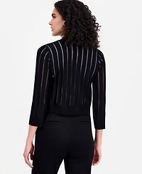 Anne Klein Petite Open-Front Cardigan Sweater