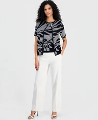 Anne Klein Women's Jacquard-Knit Tank