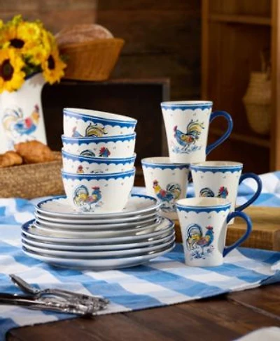 Certified International French Rooster Dinnerware Collection