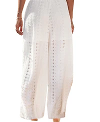 Cupshe Women's Pull-On Wide Leg Long Pants with Comfortable Fit