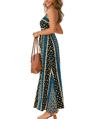 Cupshe Women's Abundant Floral Maxi Beach Dress