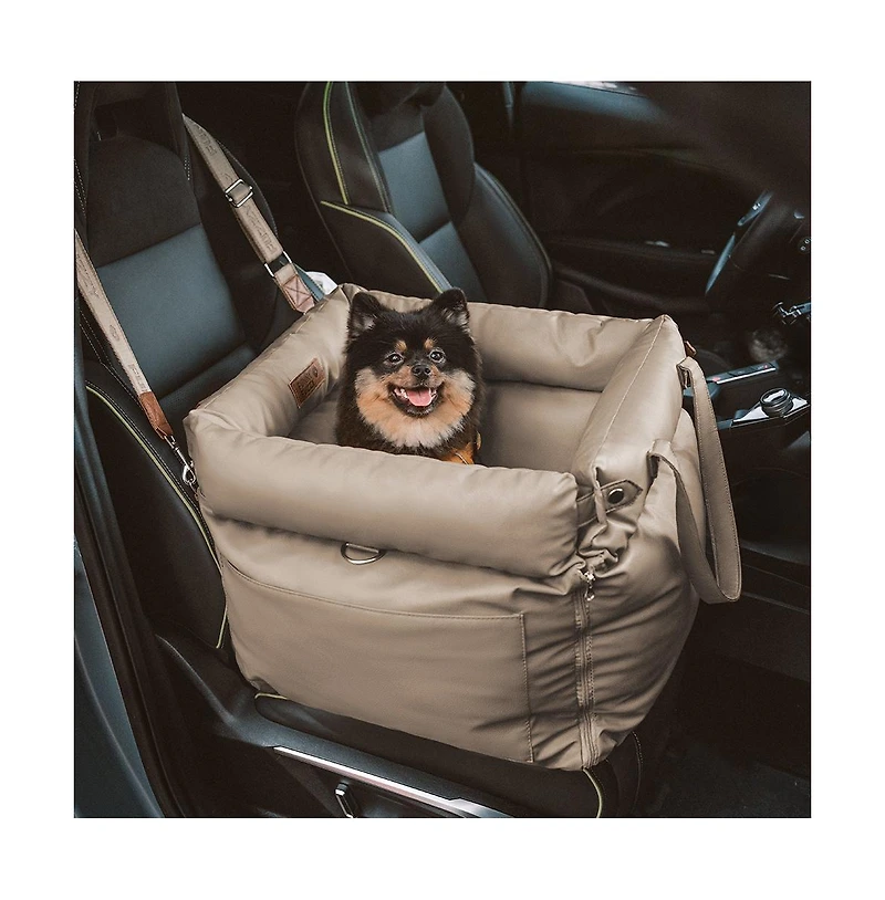 Funny Fuzzy Urban Voyager Dog Car Booster Standard