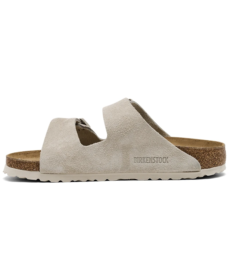 Birkenstock Women's Arizona Suede Leather Sandals from Finish Line