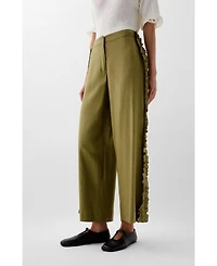 Scalpers Women's Ruffle Prep Pant