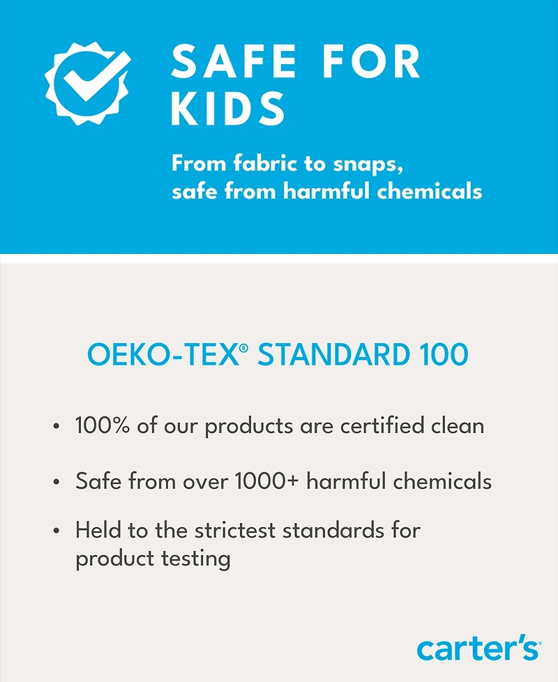 Carter's Boys' Toddler 2T-5T Palm Tree Tropical Top and Short Set, 2-Piece Set