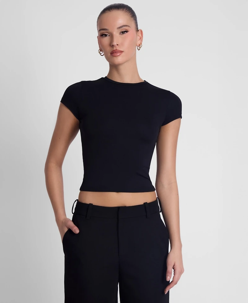 Leau Women's Everyday Jersey Short Sleeve Top