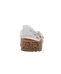 Bebe Girls Footbed Jelly Clogs