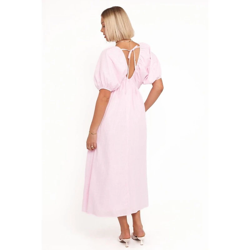 Petal and Pup Women's Sullivan Puff Sleeve Maxi Dress