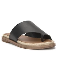 Lucky Brand Women's Kihly Hooded Toe Ring Flat Sandals