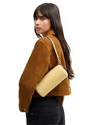 Coach Barrel Small Leather Slim Shoulder Bag