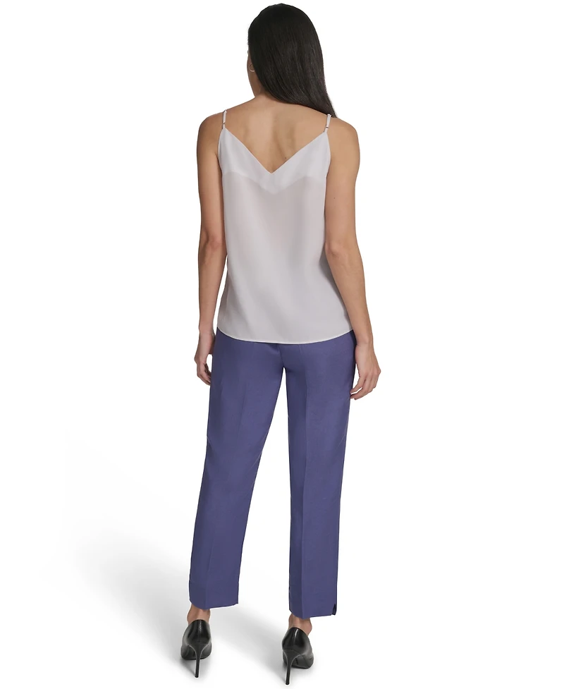 Calvin Klein Women's Strappy Floral Camisole Top