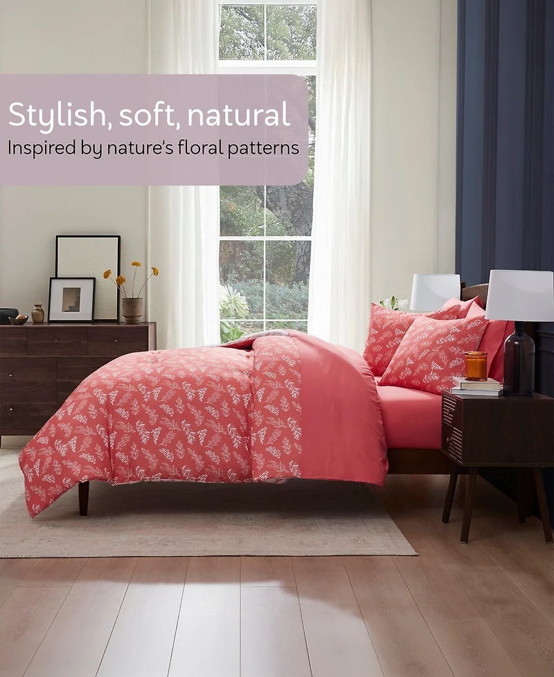 Nestl Luxury Soft Botanical Design 5-Pc. Comforter Set
