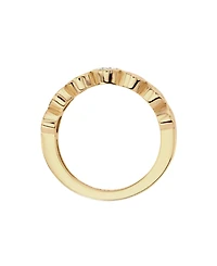 Macy's Cubic Zirconia Smiley Face Band Ring