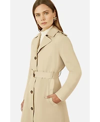 Yumi Women's Belted Trench Coat