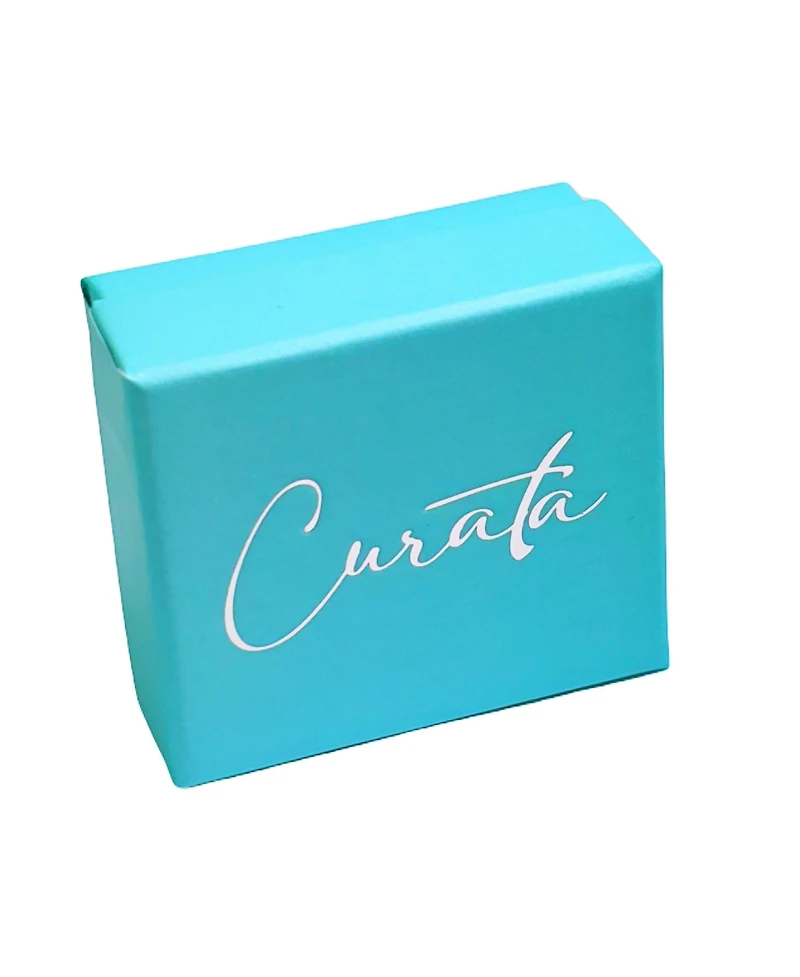 Curata Jewelry Solid 10K or Adjustable Sparkle-Cut Band toe ring