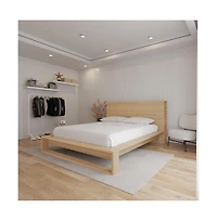 Nexera Torino Headboard and Slatted Bedframe.