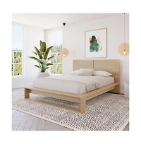 Nexera Audrey Headboard and Slatted Bedframe.