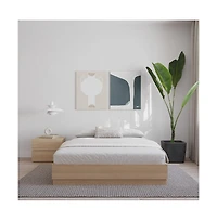 Nexera Milano Platform Bed Frame