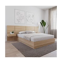 Nexera Milano Floating Nightstand Extension Panel Set of 2