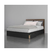 Nexera Bed Frame And Headboard, Queen.