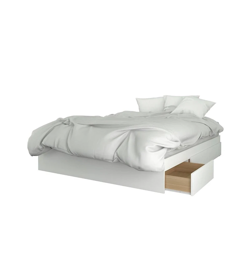 Nexera Bed Frame And Headboard