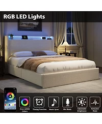 gaomon Platform Bed Frame