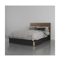 Nexera Bed Frame And Headboard, Full.