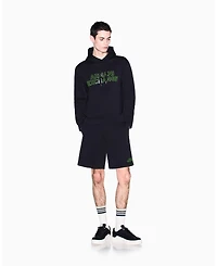 A|X Armani Exchange Men's Elevated Logo Hoodie Sweatshirt
