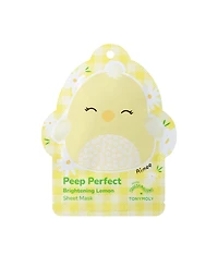 Tonymoly Aimee Peep Perfect Brightening Lemon Mask, 0.71 oz.