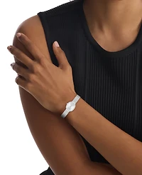 Calvin Klein Women's Euphoria Silver Tone Stainless Steel Mesh Bracelet Watch, 23.2mm